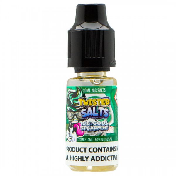 Ice Cool Spearmint 10ml Nic Salt By Twisted Salts