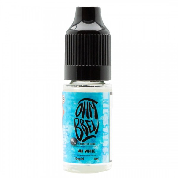 Mr White 10ml Nic Salt By Ohm Brew