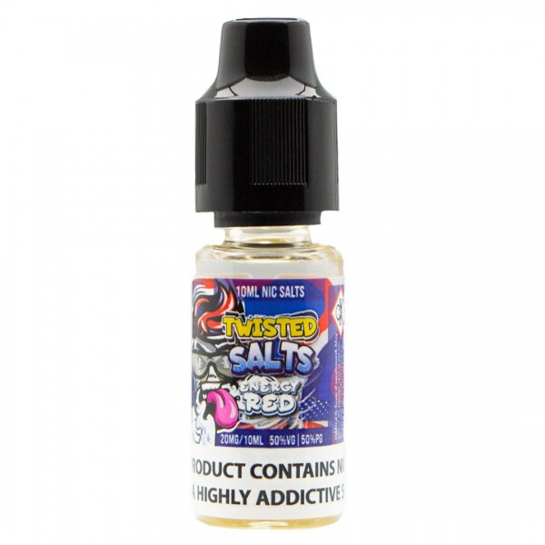 Energy Red 10ml Nic Salt By Twisted Salts