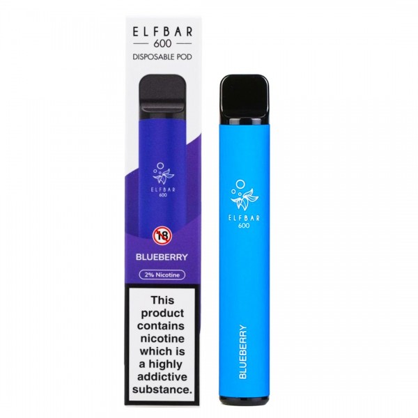 Elf Bar 600 Blueberry Disposable Vape