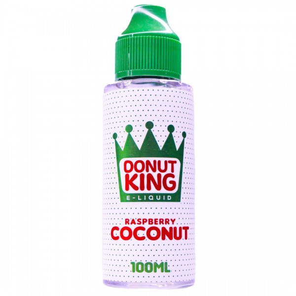 Raspberry Coconut Donut 100ml Shortfill By Donut King