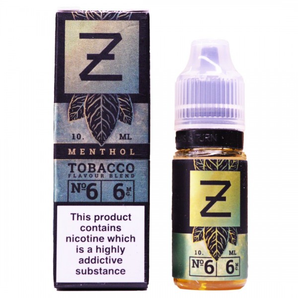 Menthol Tobacco 10ml E-liquid By Zeus Juice