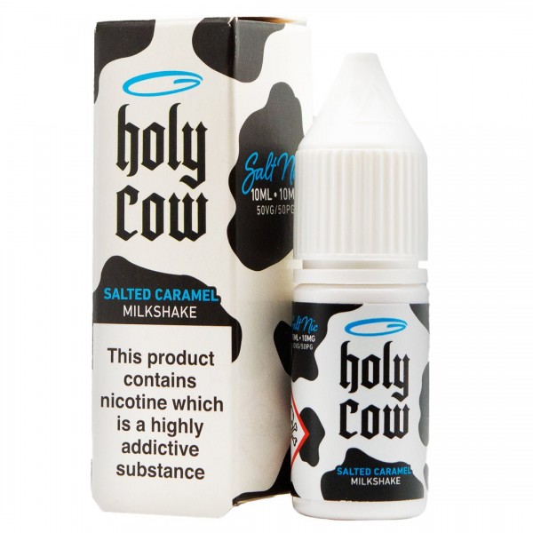 Salted Caramel Milkshake 10ml Nic Salt By Holy Cow