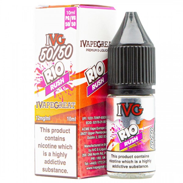 Rio Rush 10ml E Liquid By IVG