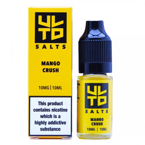 Mango Crush 10ml Nic Salt By ULTD Salts