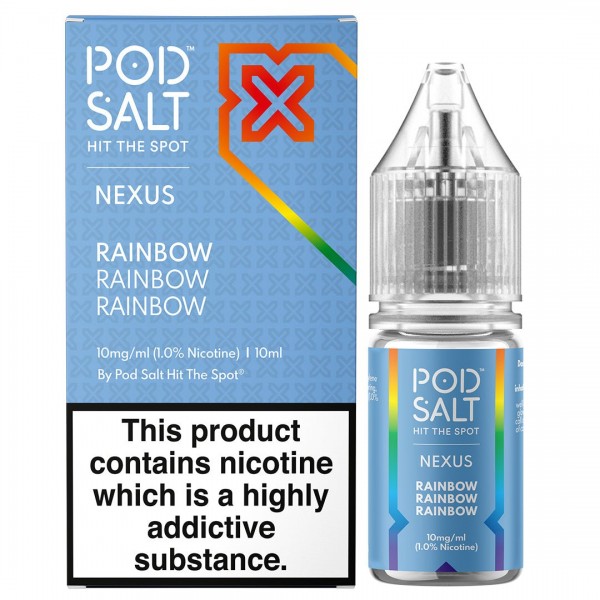 Rainbow 10ml Nic Salt By Pod Salt Nexus