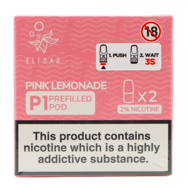 Pink Lemonade P1 Prefilled Pod by Elf Bar Mate 500
