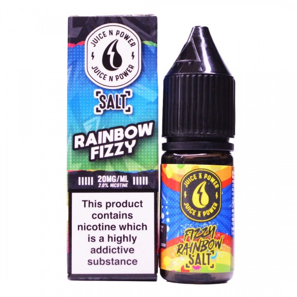 Fizzy Rainbow 10ml Nic Salt By Juice & Power