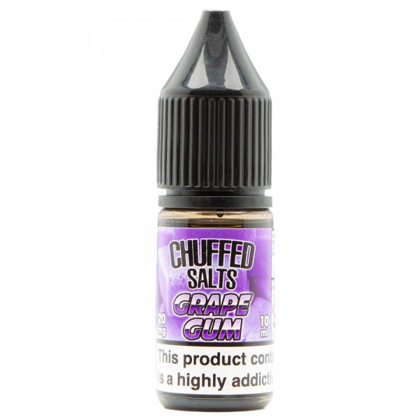 Grape Gum 10ml Nic Salt By Chuffed Salts