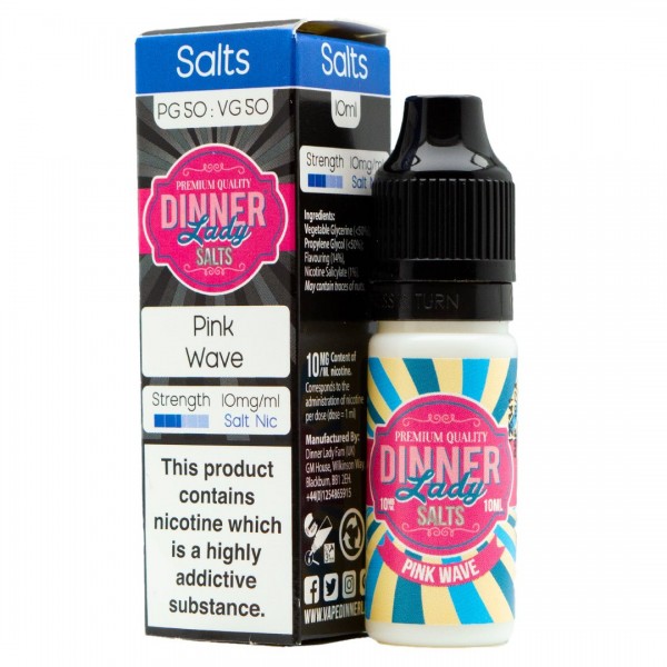 Pink Wave 10ml Nic Salt By Dinner Lady