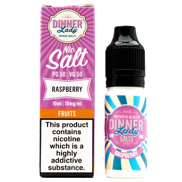 Raspberry 10ml Nic Salt By Dinner Lady