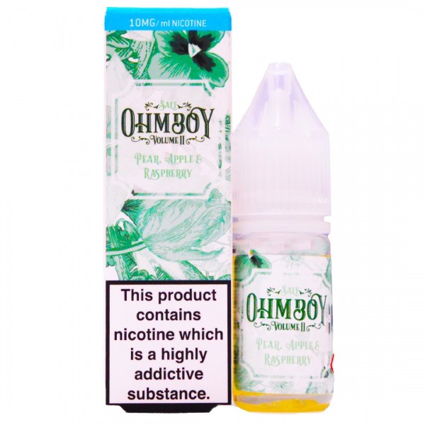 Pear Apple & Raspberry 10ml Nic Salt By Ohm Boy