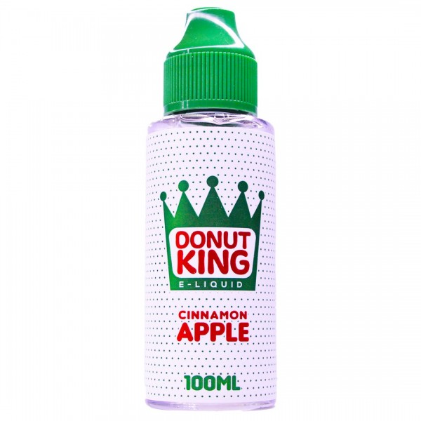 Cinnamon Apple Donut 100ml Shortfill By Donut King