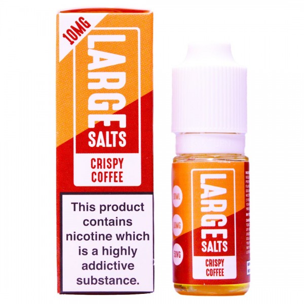 Crispy Coffee 10ml Nic Salt By Large Salts