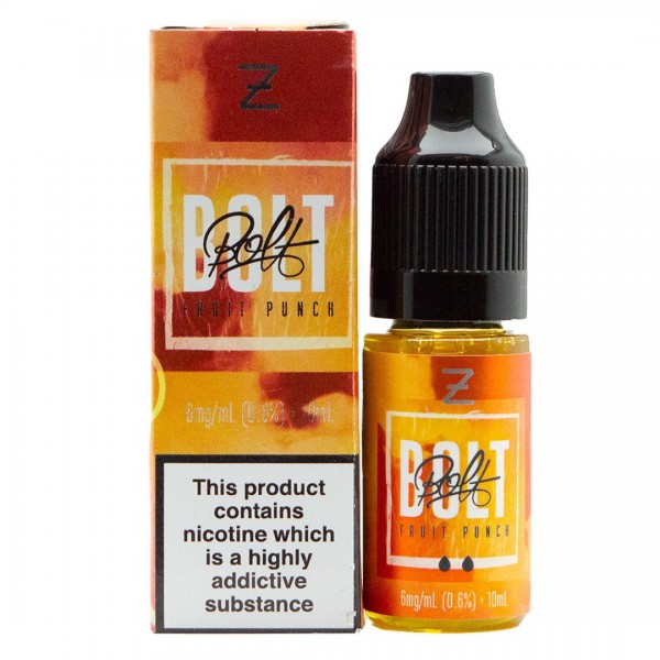 Fruit Punch 10ml E-liquid By Zeus Juice Bolt