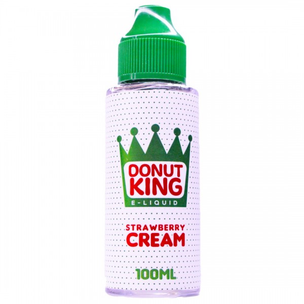 Strawberry Cream Donut 100ml Shortfill By Donut King