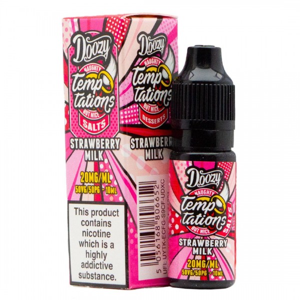 Strawberry Milk Nic Salt 10ml By Doozy Vape Co