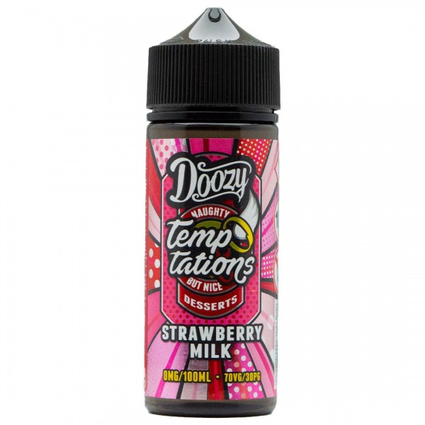 Strawberry Milk 100ml Shortfill By Doozy Vape Co