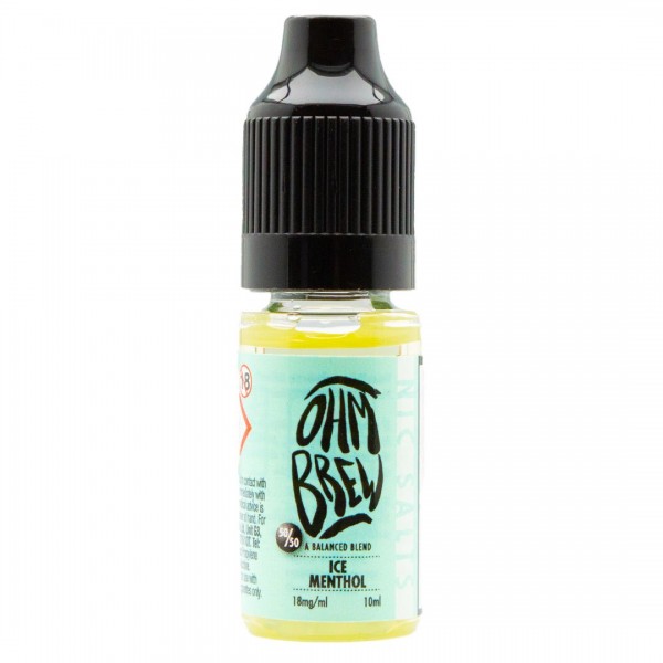 Ice Menthol 10ml Nic Salt By Ohm Brew