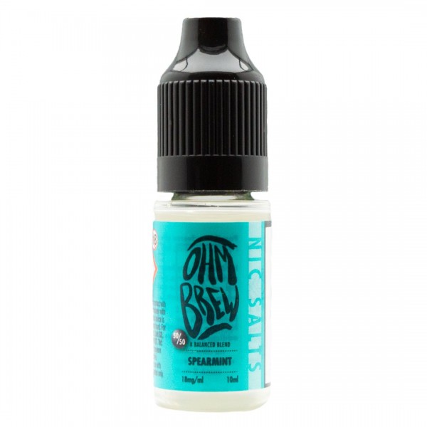 Spearmint 10ml Nic Salt By Ohm Brew