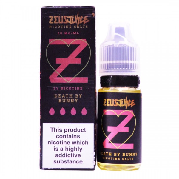 Death By Bunny 10ml Nic Salt By Zeus Juice