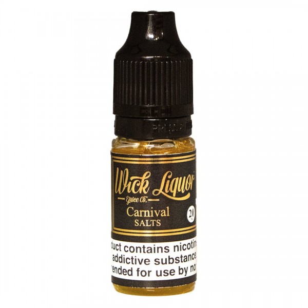 Carnival 10ml Nic Salt E-liquid By Wick Liquor