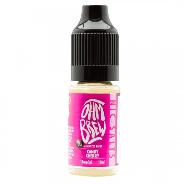 Candy Cherry 10ml Nic Salt By Ohm Brew