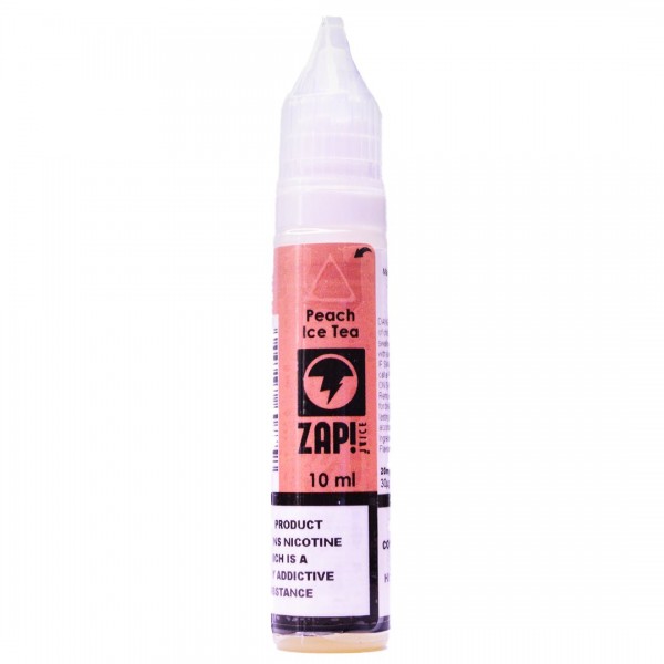 Peach Ice Tea 10ml Nic Salt By Zap