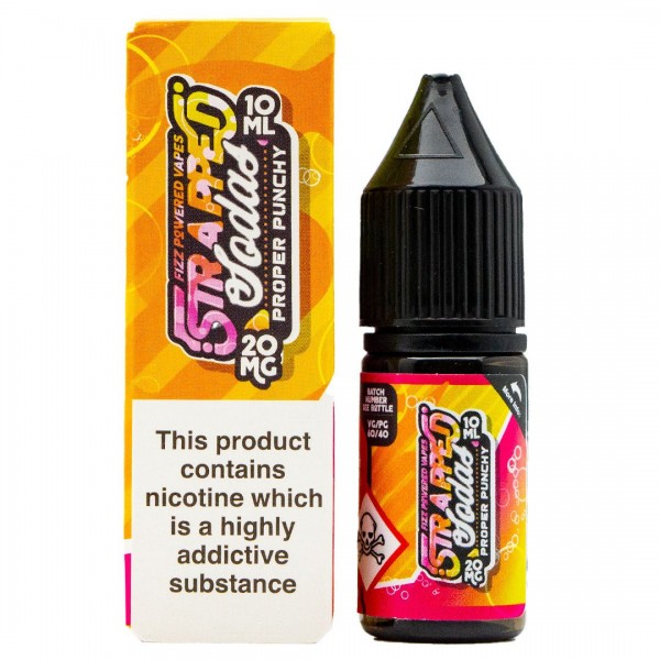 Proper Punchy 10ml Nic Salt By Strapped
