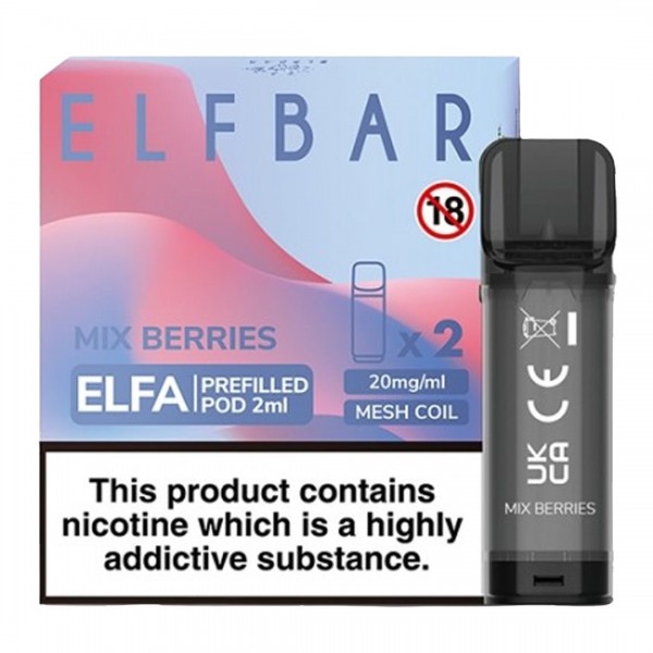 Mix Berries Elfa Prefilled Pod by Elf Bar