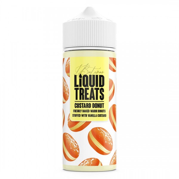 Custard Donut 100ml Shortfill By Liquid Treats