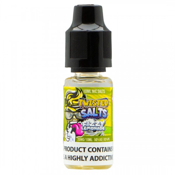 Fizzy lemonade 10ml Nic Salt By Twisted Salts