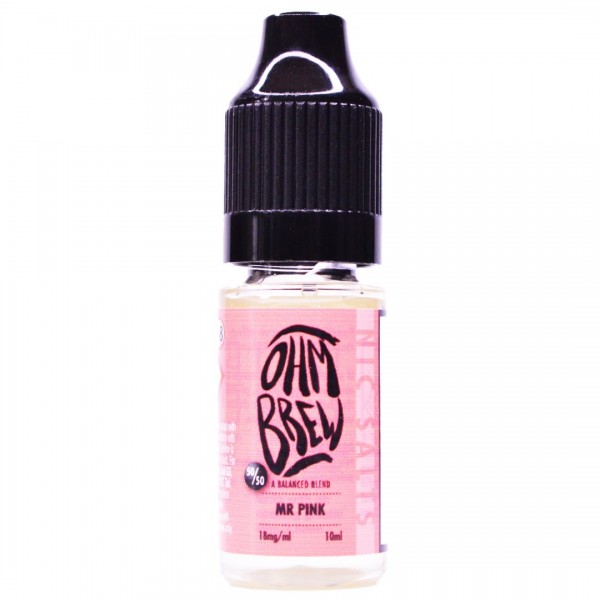 Mr Pink 10ml Nic Salt By Ohm Brew