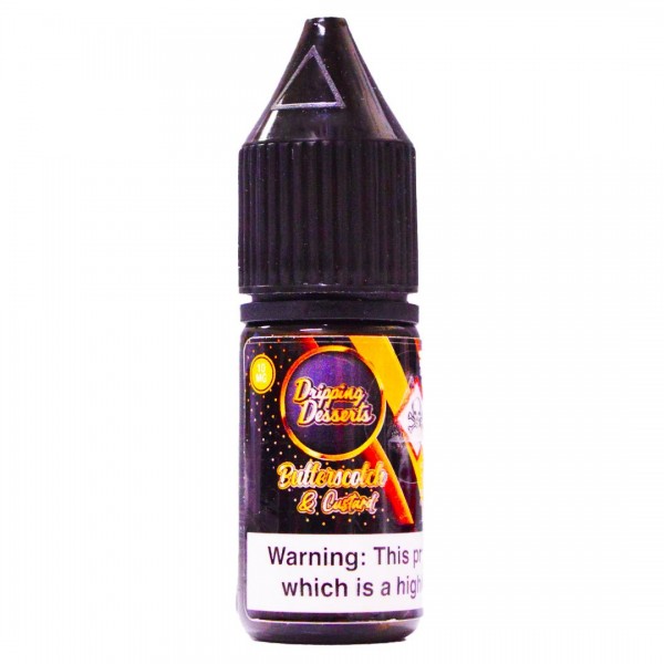 Butterscotch Custard 10ml Nic Salt By Dripping Desserts