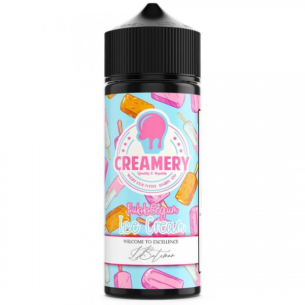 Bubblegum Ice Cream 100ml Shortfill By Creamery