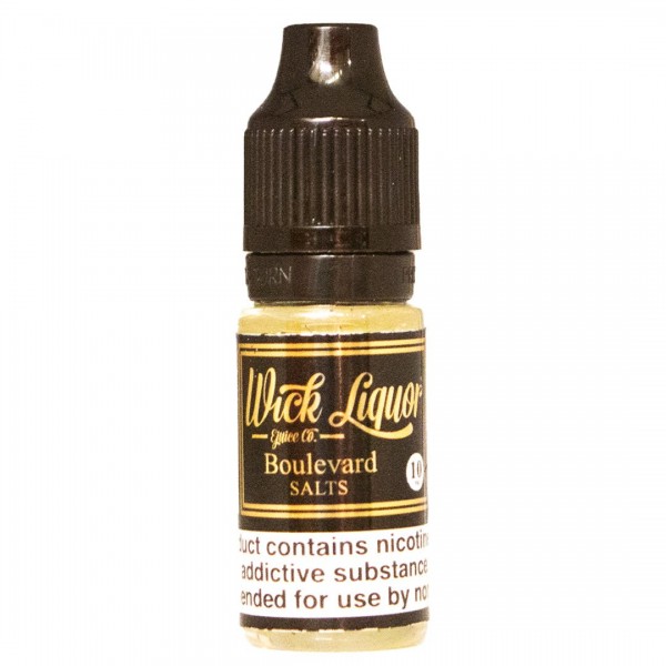 Boulevard 10ml Nic Salt E-liquid By Wick Liquor