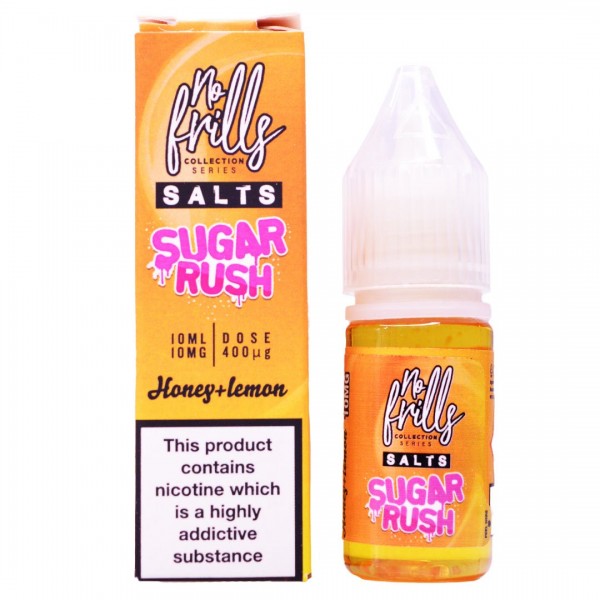 Honey Lemon 10ml Nic Salt By No Frills Sugar Rush