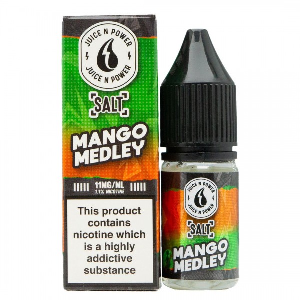 Mango Medley 10ml Nic Salt By Juice & Power