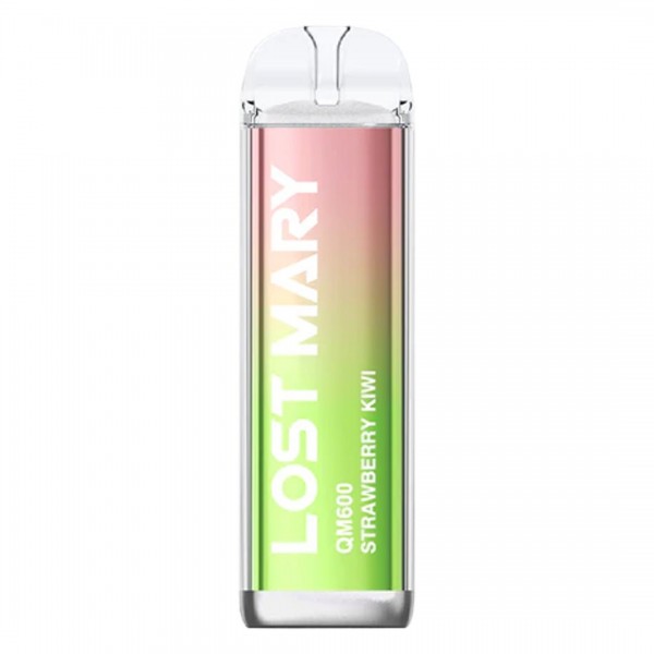 Strawberry Kiwi Disposable Vape QM600 by Lost Mary