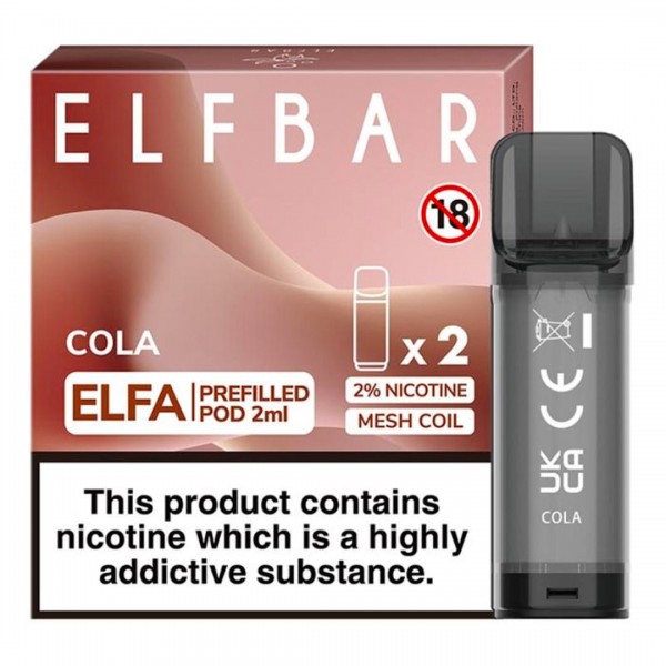 Cola Elfa Prefilled Pod by Elf Bar