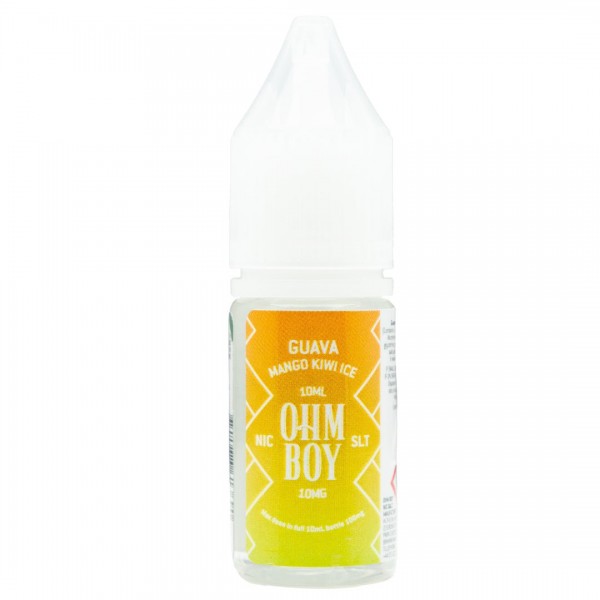 Guava Mango Kiwi Ice 10ml Nic Salt By Ohm Boy SLT