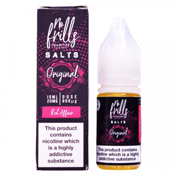 Red Affair 10ml Nic Salt By No Frills