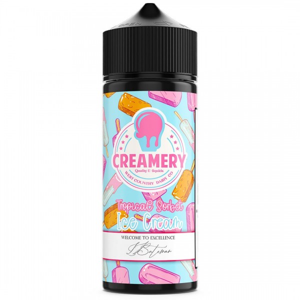 Tropical Ice Cream 100ml Shortfill By Creamery