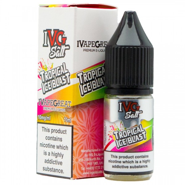 Tropical Ice Blast 10ml Nic Salt By IVG