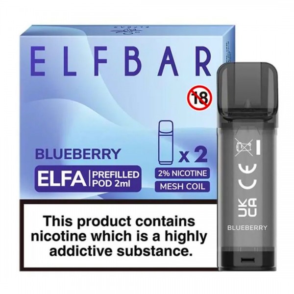 Blueberry Elfa Prefilled Pod by Elf Bar
