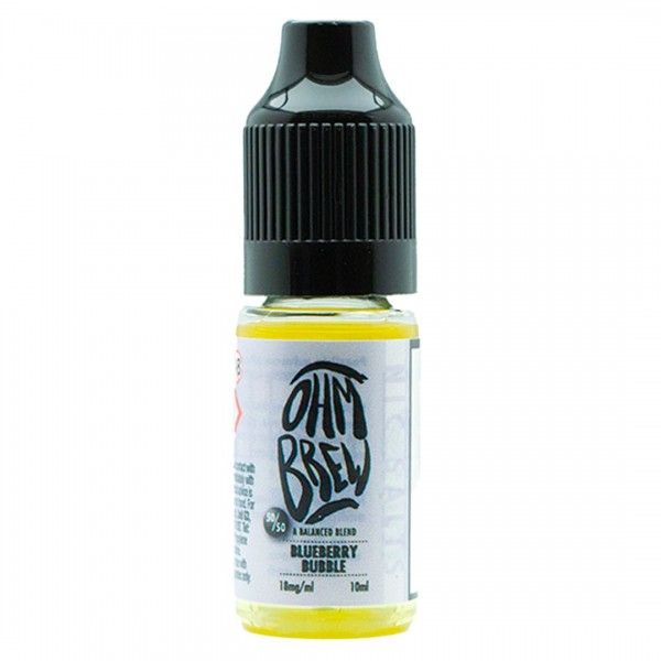 Blueberry Bubble 10ml Nic Salt By Ohm Brew