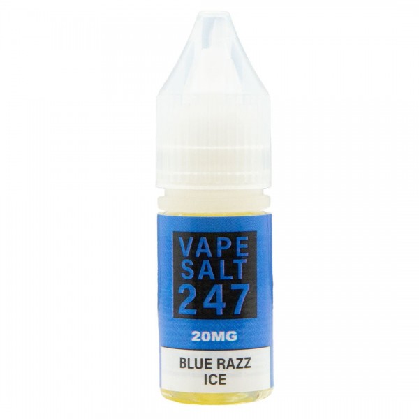 Blue Razz Ice 10ml Nic Salt E-liquid By Vape 247