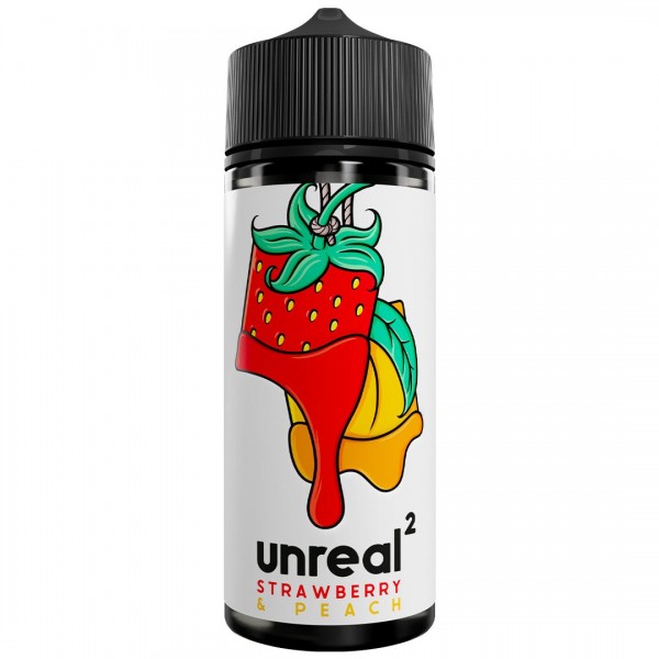 Strawberry Peach 100ml Shortfill By Unreal 2