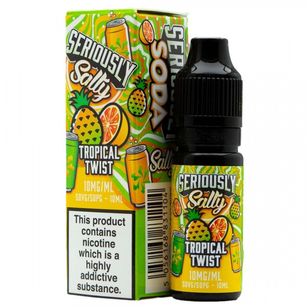 Tropical Twist 10ml Nic Salt by Seriously Soda