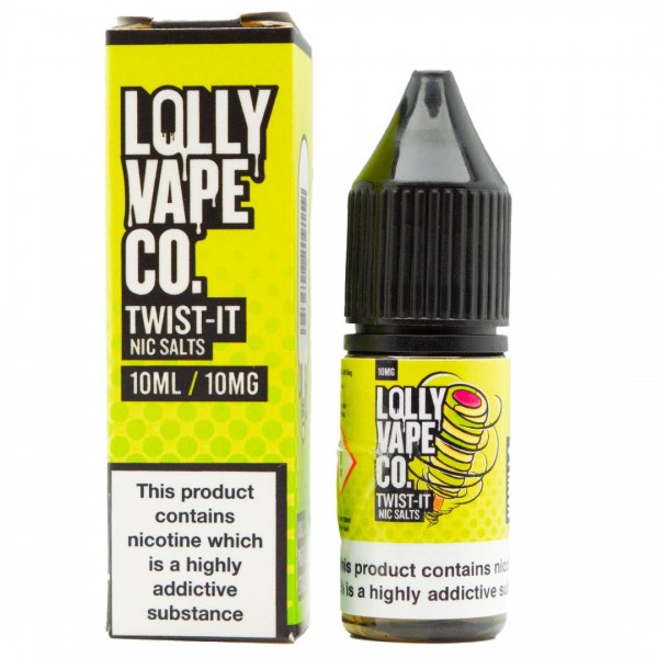 Twist It 10ml Nic Salt By Lolly Vape Co